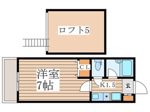 クレセントハイツSOUTH・PARTⅢの物件間取画像